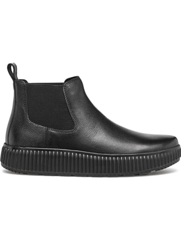 Geox Leren chelseaboots "Graisy" zwart