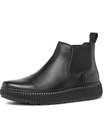 Geox Leren chelseaboots "Graisy" zwart