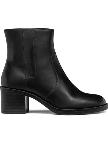 Geox Leder-Stiefeletten "Serilda" in Schwarz