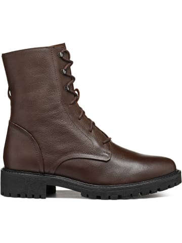 Geox Leder-Boots "Hoara" in Braun