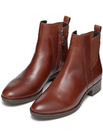 Geox Leder-Boots "Felicity" in Hellbraun