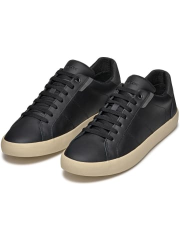 Geox Leren sneakers "Affile" zwart