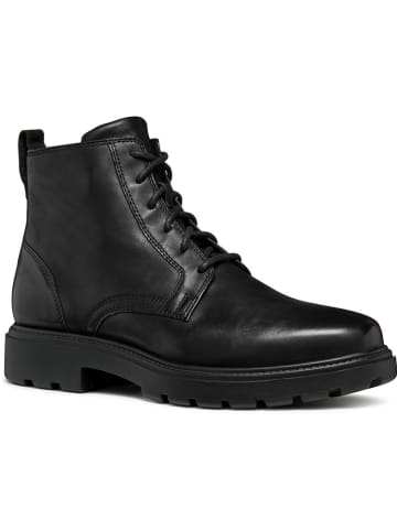 Geox Leder-Boots "Spherica" in Schwarz