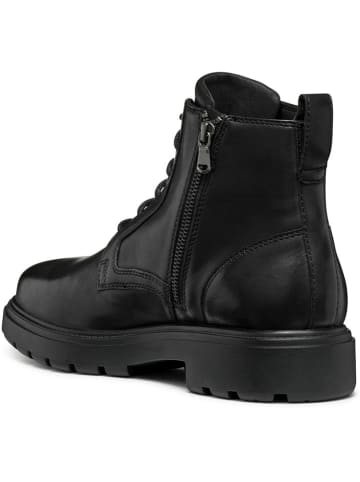 Geox Leder-Boots "Spherica" in Schwarz