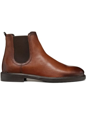 Geox Leder-Chelsea-Boots "Tiberio" in Hellbraun
