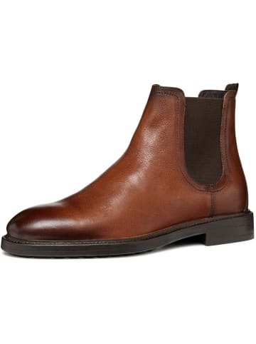 Geox Leren chelseaboots "Tiberio" lichtbruin