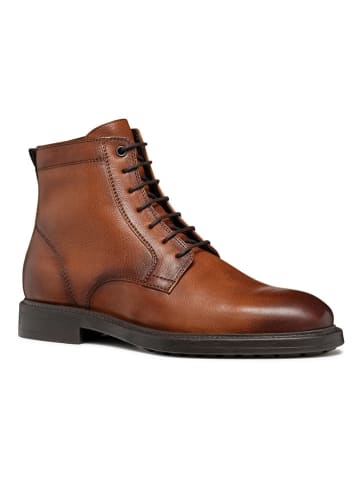 Geox Leder-Boots "Tiberio" in Hellbraun