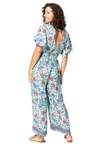 Ipanima Jumpsuit in Blau/ Hellblau