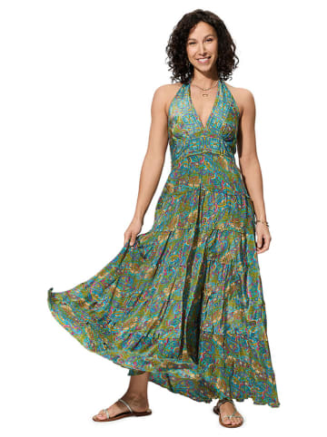Ipanima Kleid in Blau/ Grün
