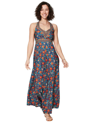 Ipanima Kleid in Blau/ Rot