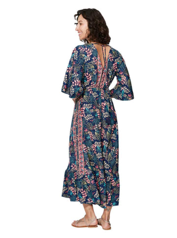 Ipanima Jurk donkerblauw/lichtroze