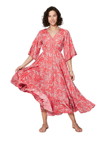 Ipanima Kleid in Pink/ Weiß