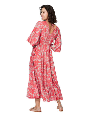 Ipanima Kleid in Pink/ Weiß