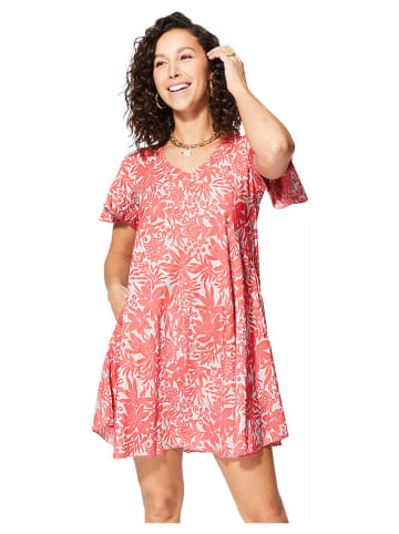 Ipanima Kleid in Pink/ Weiß