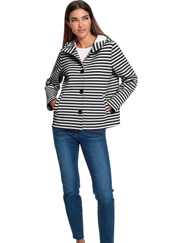 Heine Sweatvest zwart/wit