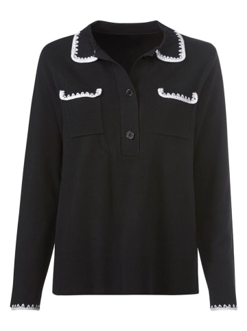 Heine Sweter w kolorze czarnym