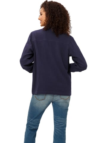 Heine Blusenjacke in Dunkelblau