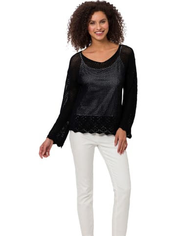Heine Sweter w kolorze czarnym