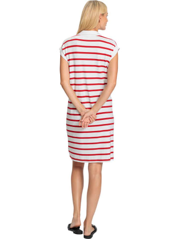 Heine Jurk wit/rood
