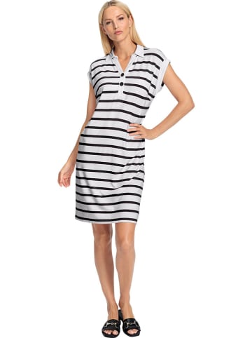 Heine Kleid in Weiß/ Schwarz