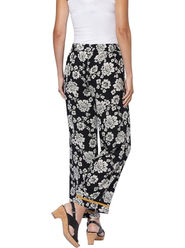 Heine Hose in Schwarz/ Weiß