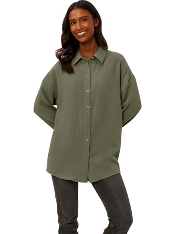 Heine Mousseline blouse kaki