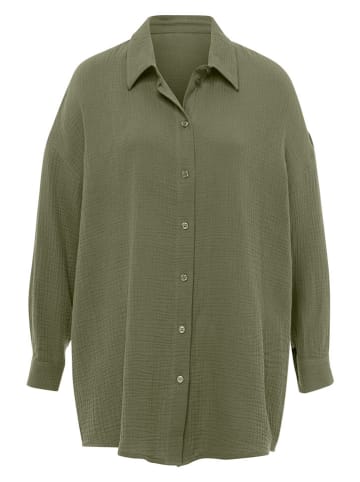Heine Mousseline blouse kaki