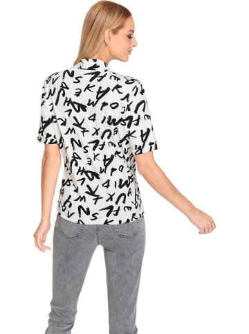 Heine Shirt wit/zwart