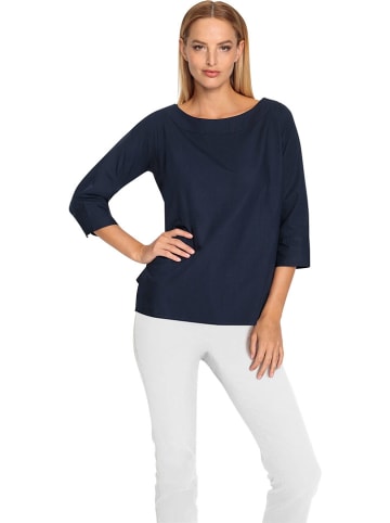Heine Bluse in Dunkelblau