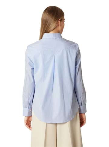 Ilse Jacobsen Blouse lichtblauw/wit