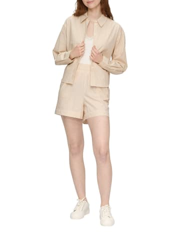 QS by S. Oliver Shorts in Beige