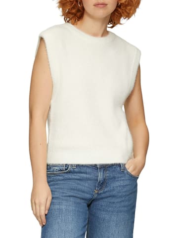 QS by S. Oliver Pullover in Weiß