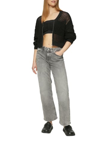 QS by S. Oliver Cardigan in Schwarz