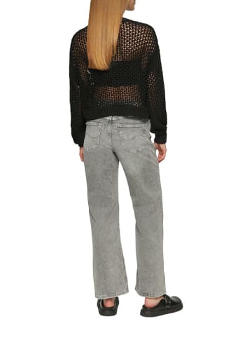 QS by S. Oliver Cardigan in Schwarz