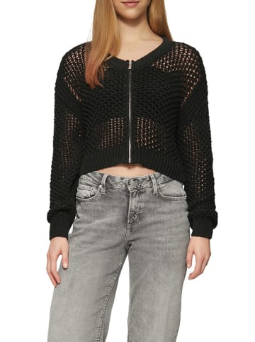 QS by S. Oliver Cardigan in Schwarz