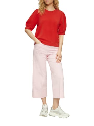s.Oliver Sweatshirt in Rot