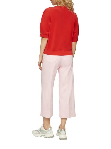 s.Oliver Sweatshirt in Rot