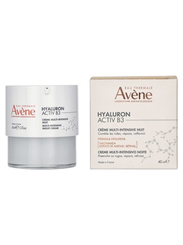Avène Krem na noc "Hyaluron Activ B3 Multi" - 40 ml