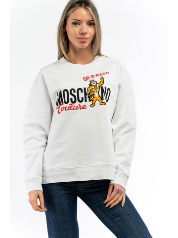 Moschino Sweatshirt in Weiß
