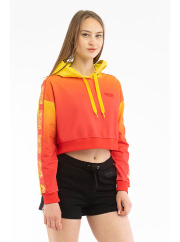 Moschino Hoodie rood/geel