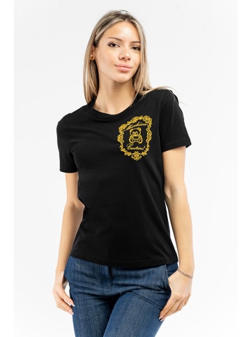 Moschino Koszulka w kolorze czarnym