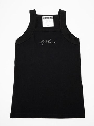 Moschino Top w kolorze czarnym