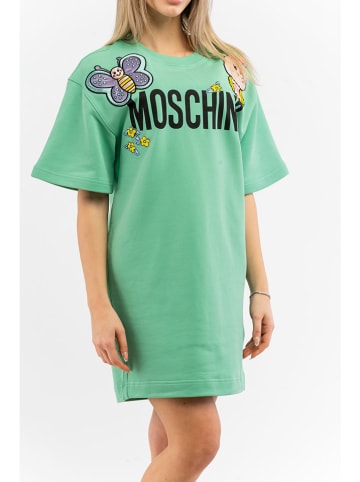 Moschino Sukienka w kolorze zielonym