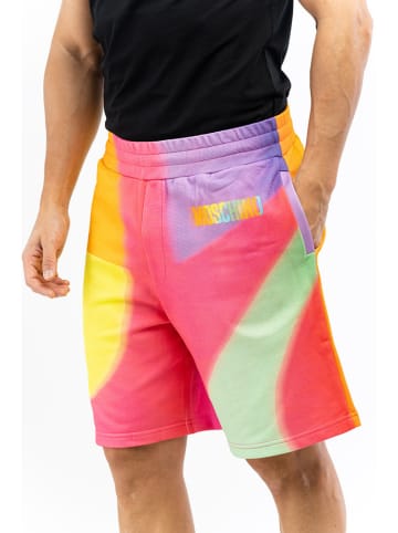 Moschino Sweatshorts in Bunt/ Pink