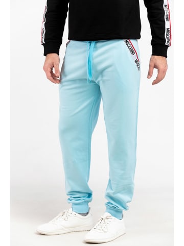 Moschino Sweatbroek turquoise