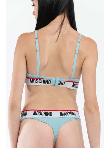 Moschino Bügelloser BH in Hellblau