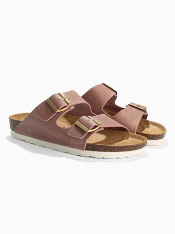 Bluebay Leren slippers "Aristote" oudroze
