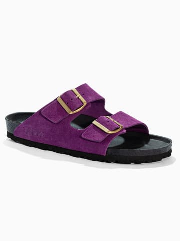 Bluebay Leren slippers "Aristote" paars