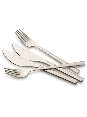 Echtwerk 4tlg. Pizzabesteck-Set in Silber