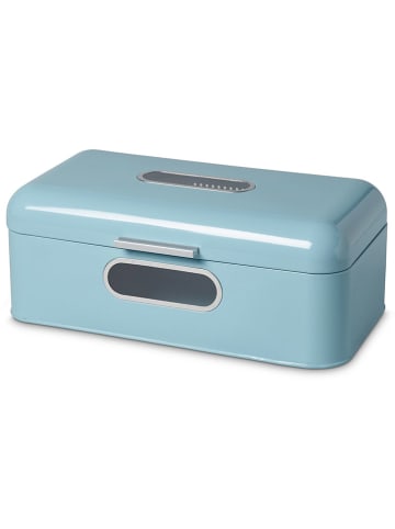Echtwerk Brotkasten in Hellblau - (B)42,5 x (H)17 x (T)23,8 cm